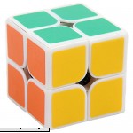willking 2X2X2 Brain Teaser Speed Cube Puzzle White 46mm  B01N6GSGGF